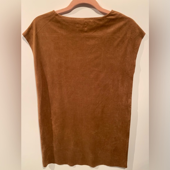 Wilfred Free by Aritzia Faux Suede Cap-Sleeve Boxy Minidress (US XXS) - Picture 2 of 2